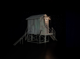 Studies for Little Tube House and the Night Sky