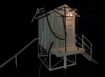 Studies for Little Tube House and the Night Sky
